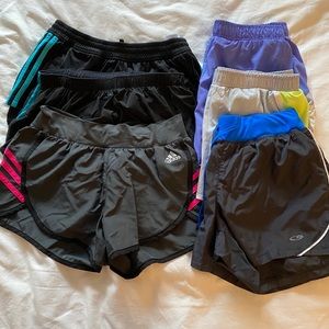 6 pack of running shorts